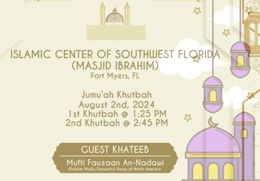 Jumu'ah Khutbah at Masjid Ibrahim,FL