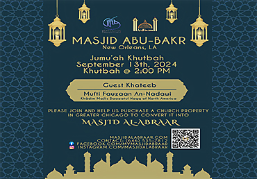 Jumu'ah Khutbah at Masjid ABU-BAKR