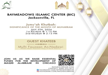 Jumu'ah Khutbah at BIC Jacksonville, FL