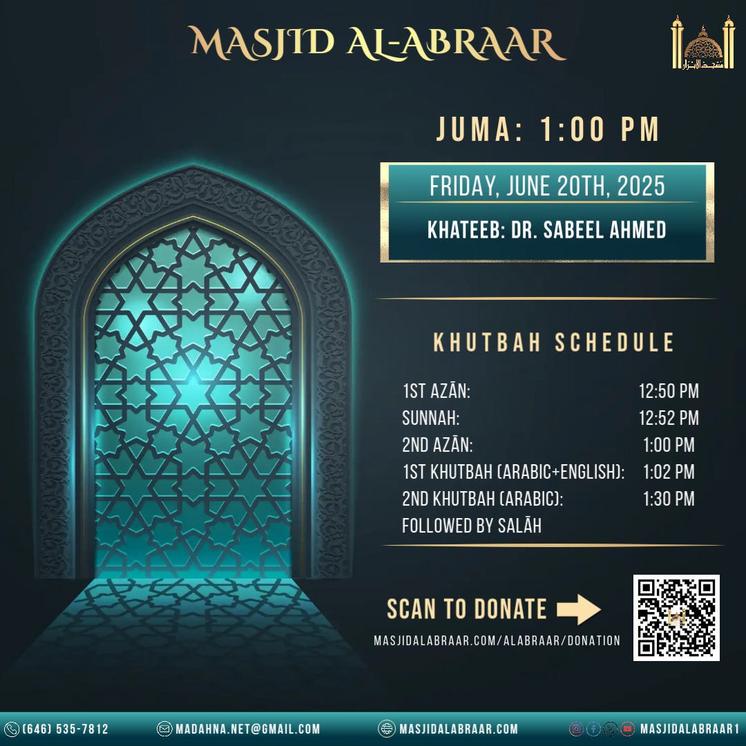 Juma at Masjid Al-Abraar