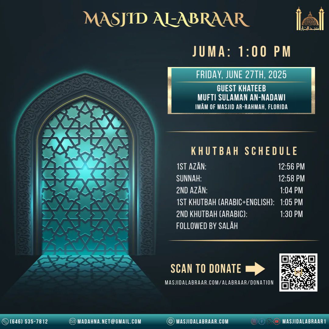Juma at Masjid Al-Abraar