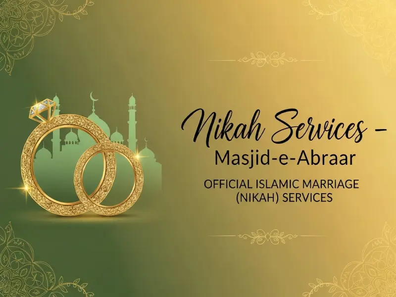 Islamic Marriage Services (Nikkah)